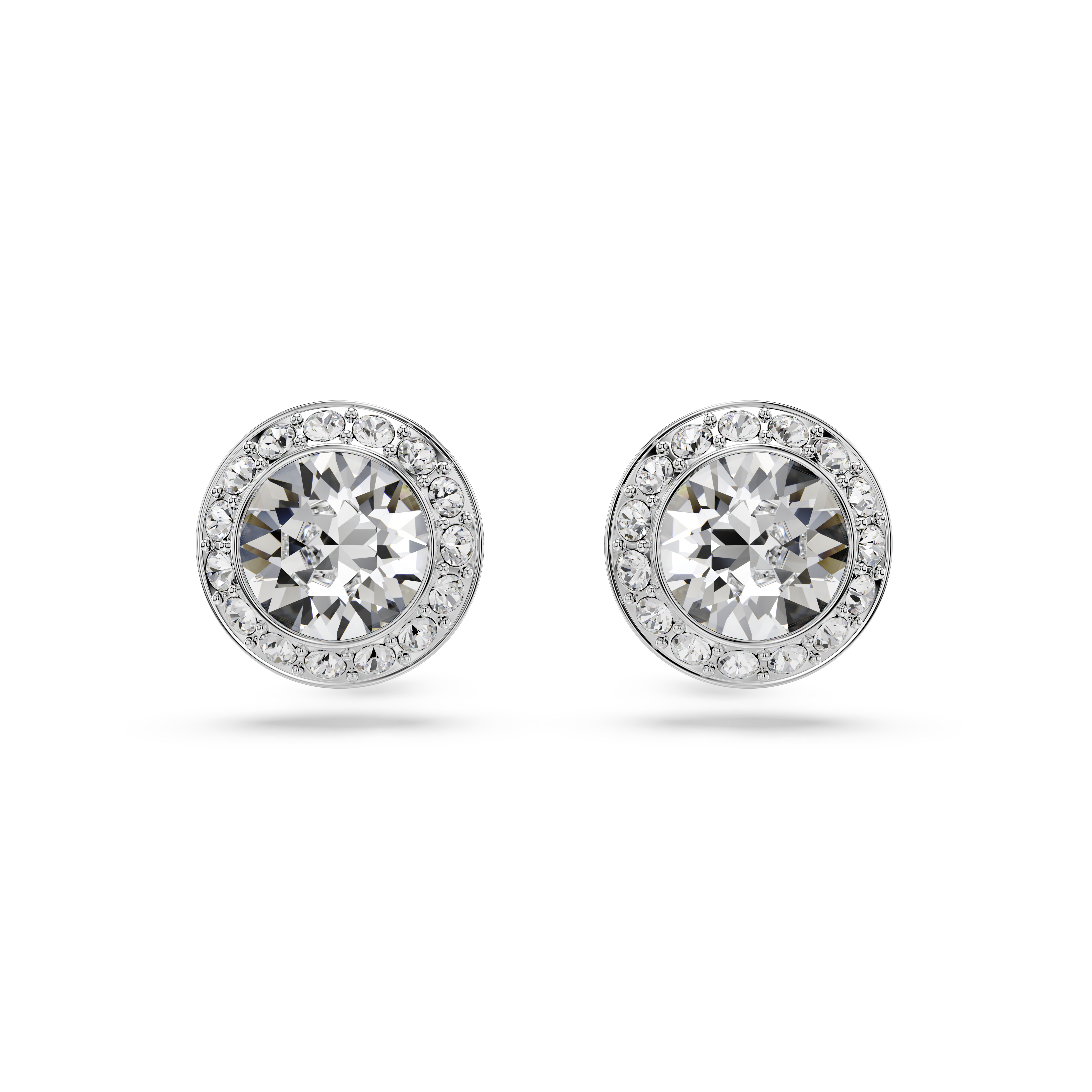 Conjunto Una Angelic, Conjunto (3), Talla redonda, Blanco, Baño de rodio